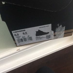 All black converse high tops